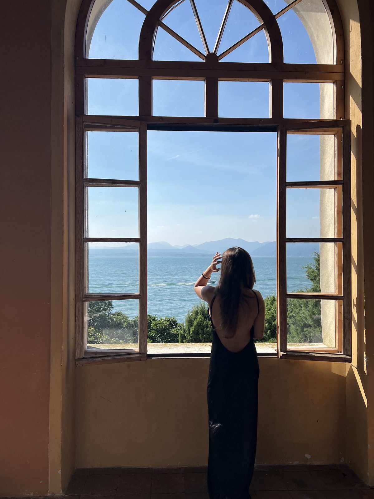 Black Tie Wedding Guest Dress for a Lake Garda Wedding