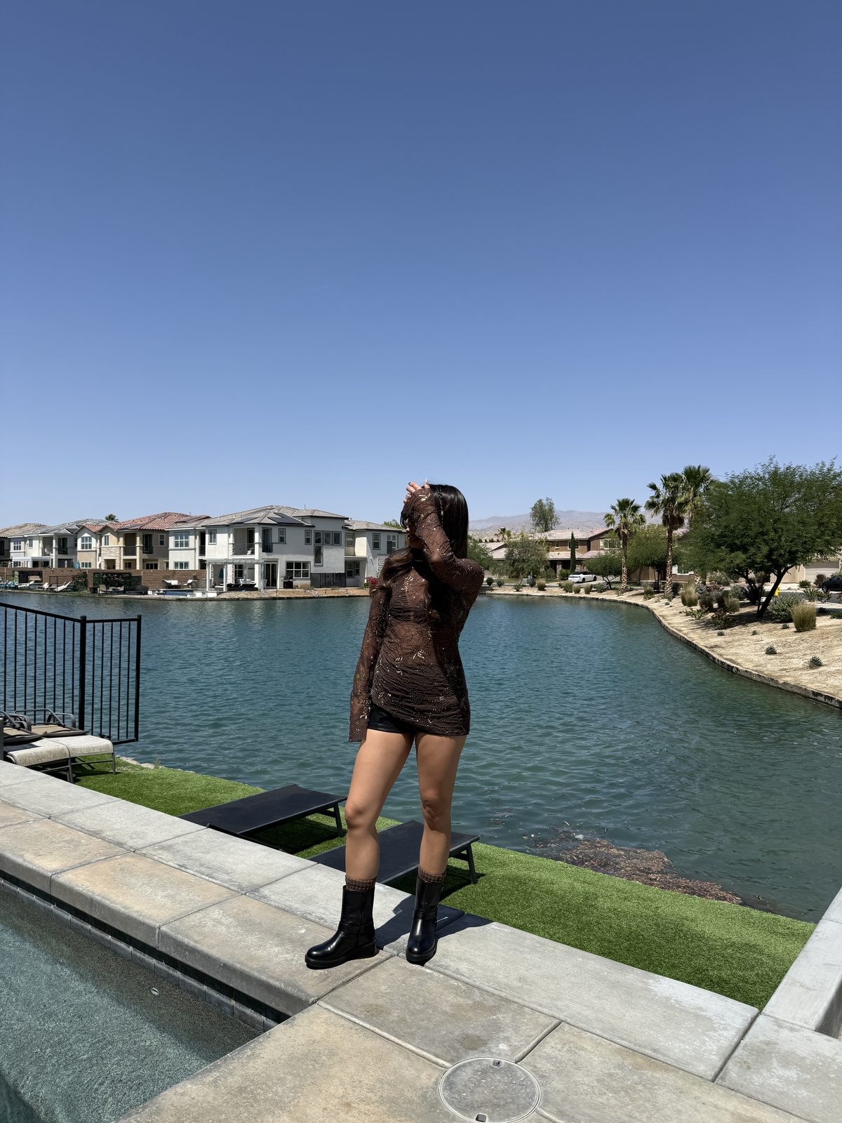 Sparkly Mesh Top for Festival Season